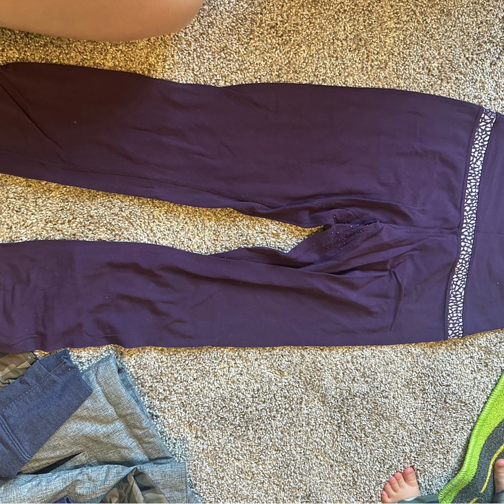 lululemon athletica Dark Purple Leggings
